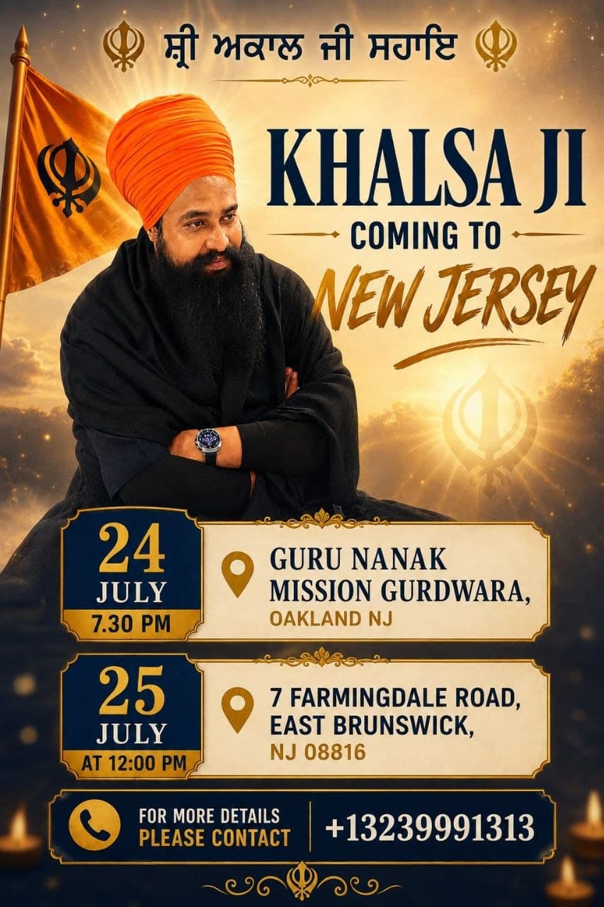 KHALSA JI poster